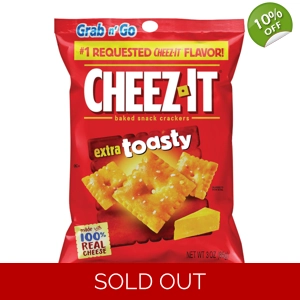 Cheez-It Extra Toasty - Cheez its Baked Snack Crackers - 85g Big Bag